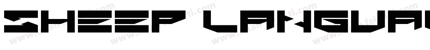 Sheep language字体转换